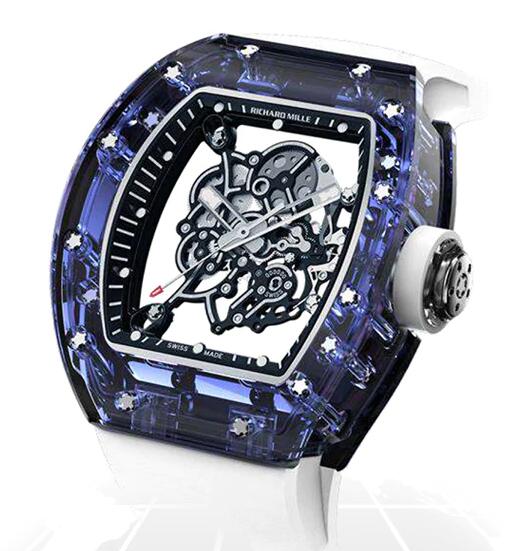 Replica Richard Mille RM055 SAPPHIRE "A55 BLUE" Watch